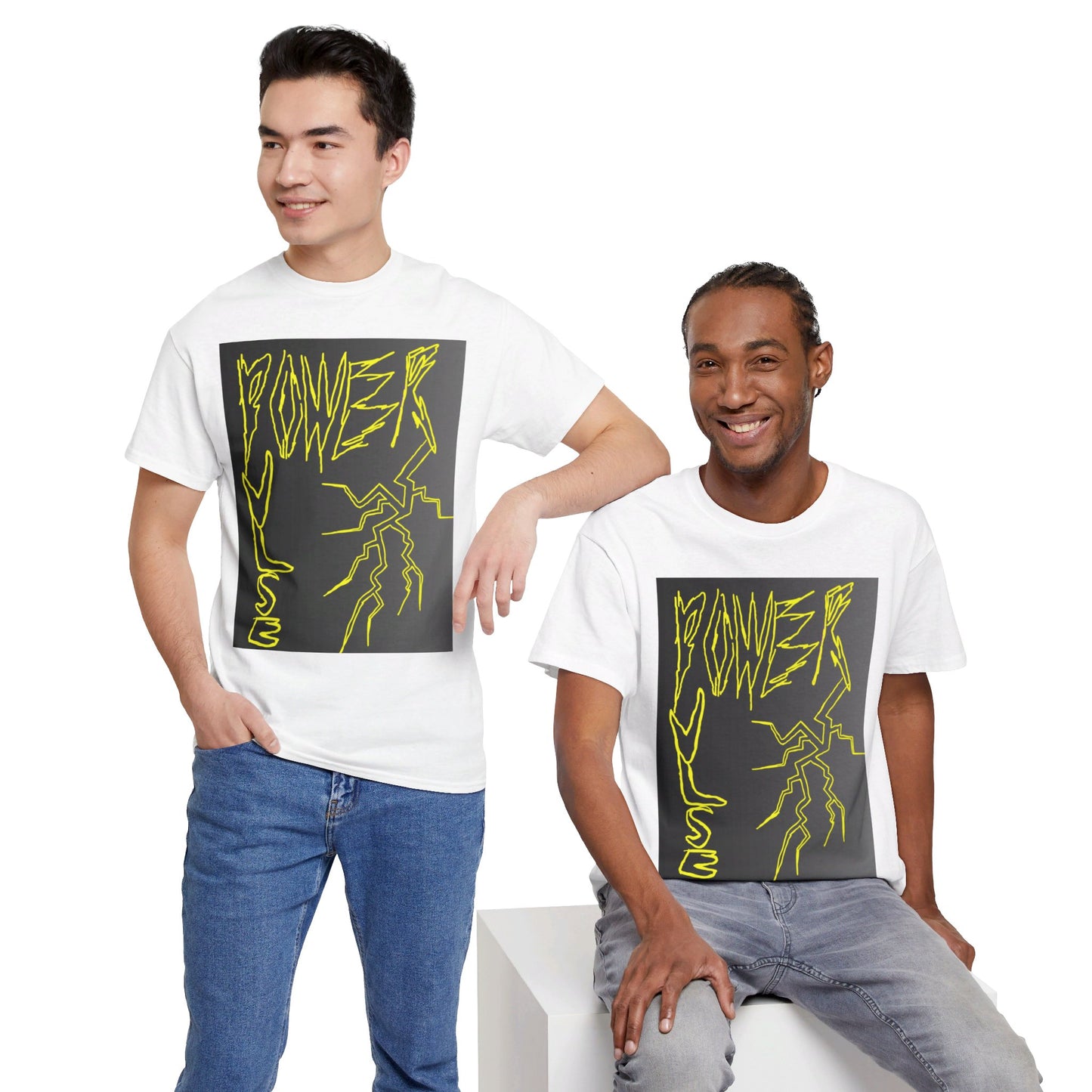 Power Pulse premium style #1 Unisex Heavy Cotton Tee